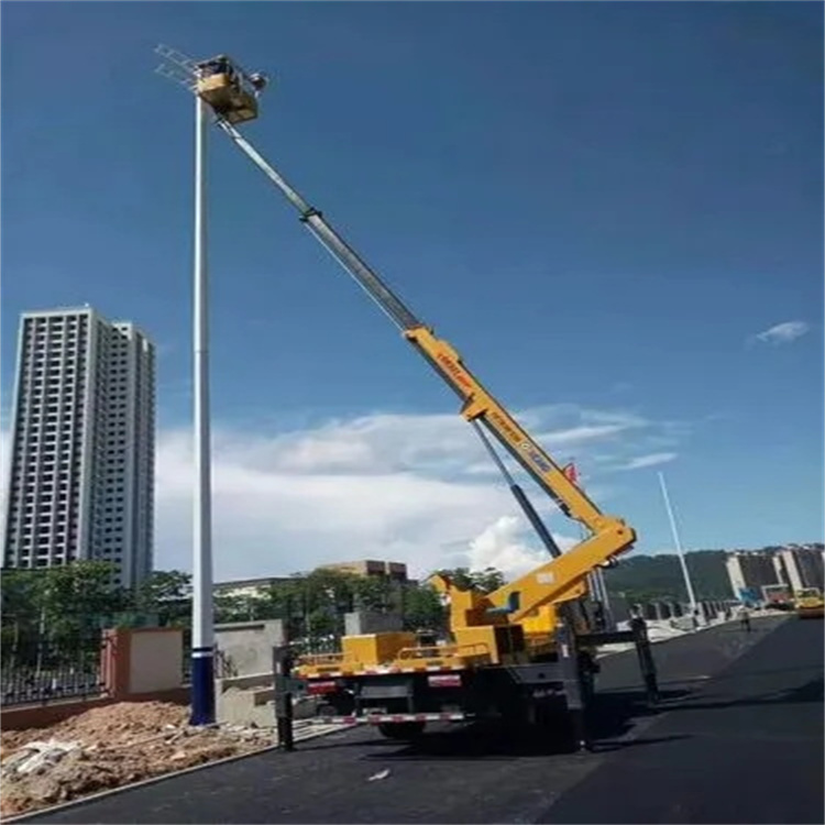 沅陵维修路灯的曲臂升降车出租